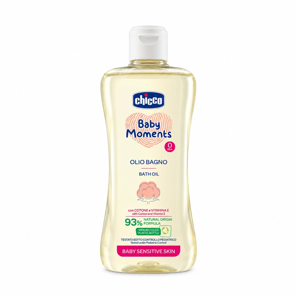 CHICCO BEBE MASSAGE OIL 200ML MOMENT 0M+