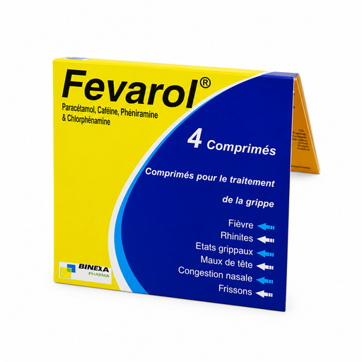 [FEVA106] FEVAROL 500MG/2MG/30MG/5MG CPR B/4